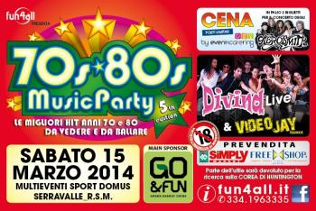70s 80s Music Party  5th Edition